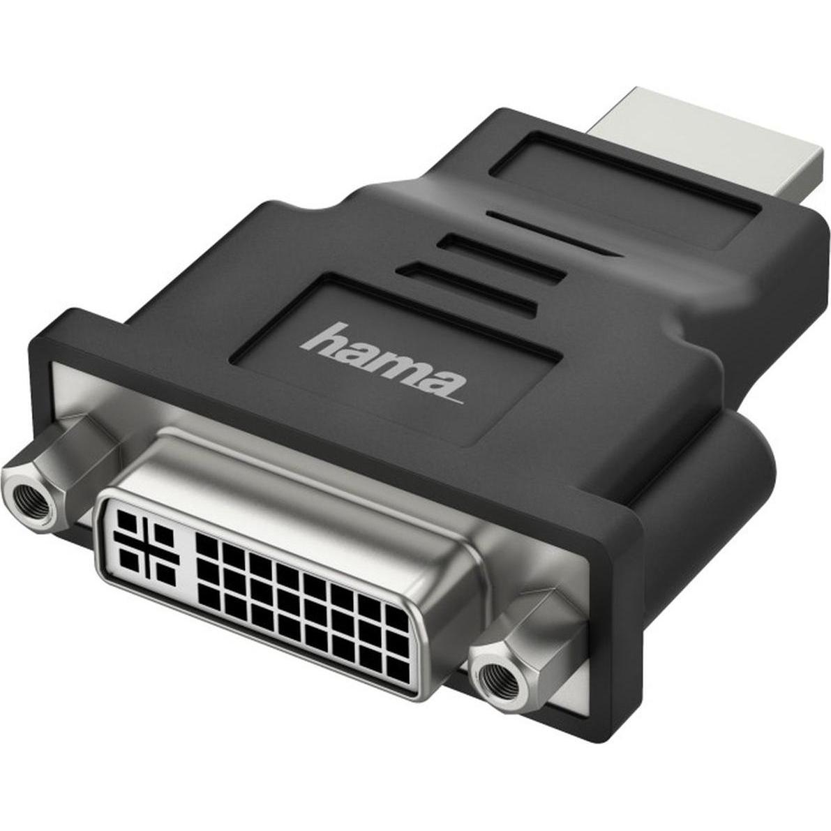 Hama Nero Connessione Video Dual Link (Hdmi), Adattatore Dati + Video,