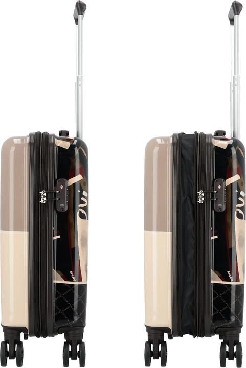 Actual product image Anekke Viaje 4 Rollen Kabinentrolley 55 cm mit Dehnfalte (37 l)