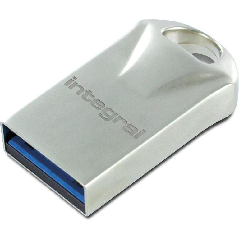 Thumbnail - Integral INFD16GBFUS3.0 (16 GB, USB 3.2, USB-A), USB Stick, Silber