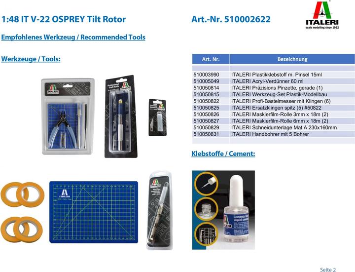 Produktbild Italeri V-22 Osprey