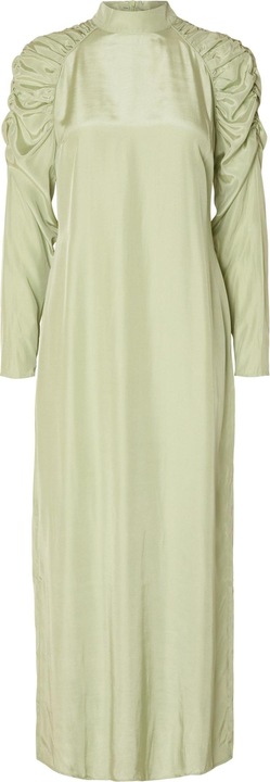 Selected Femme Satin Maxi Dress (36)