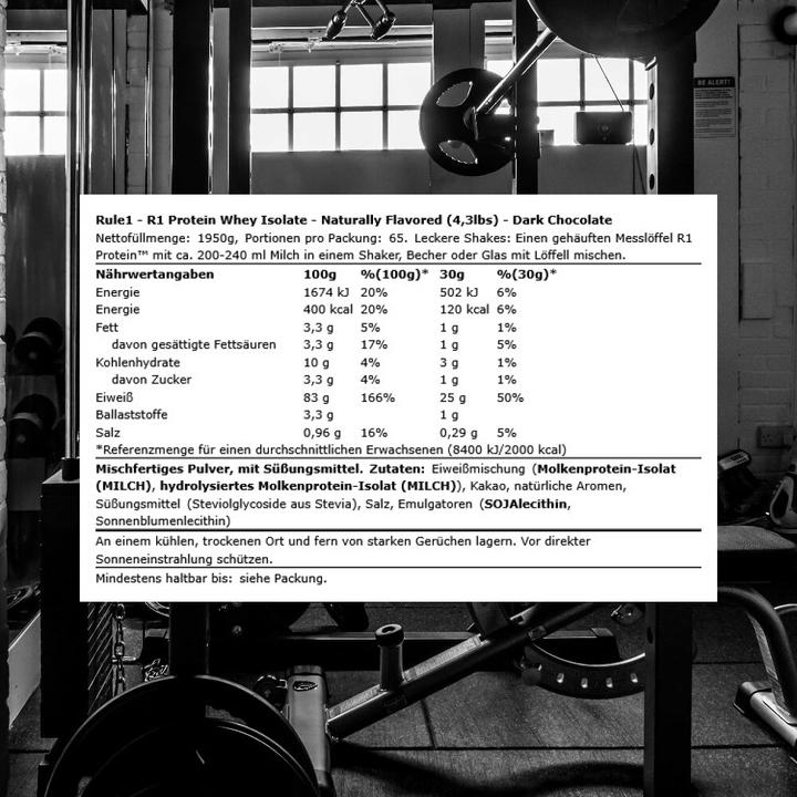 Actual product image Rule 1 R1 Protein (1950 g)