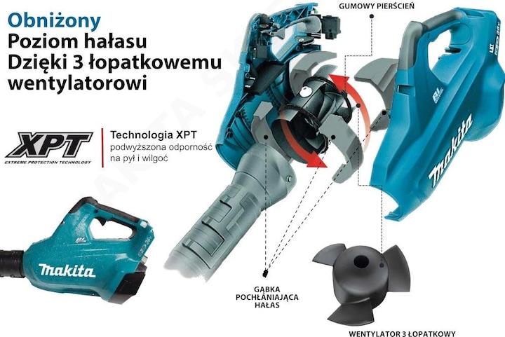 Produktbild Makita DUB362Z (Akkubetrieb, Laubsauger)