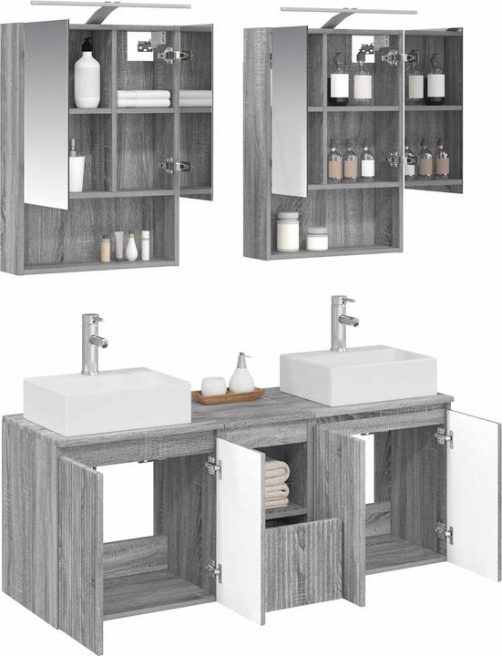 Produktbild vidaXL Modernes Badezimmer-Set