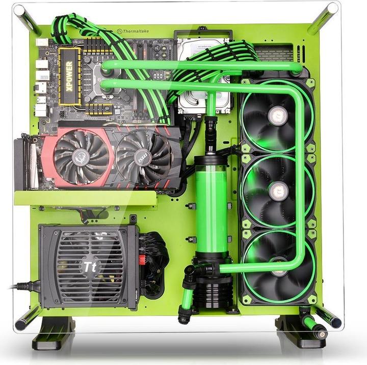 Image du produit Thermaltake Core P5 Édition verte (ATX, mATX, Mini-ITX)