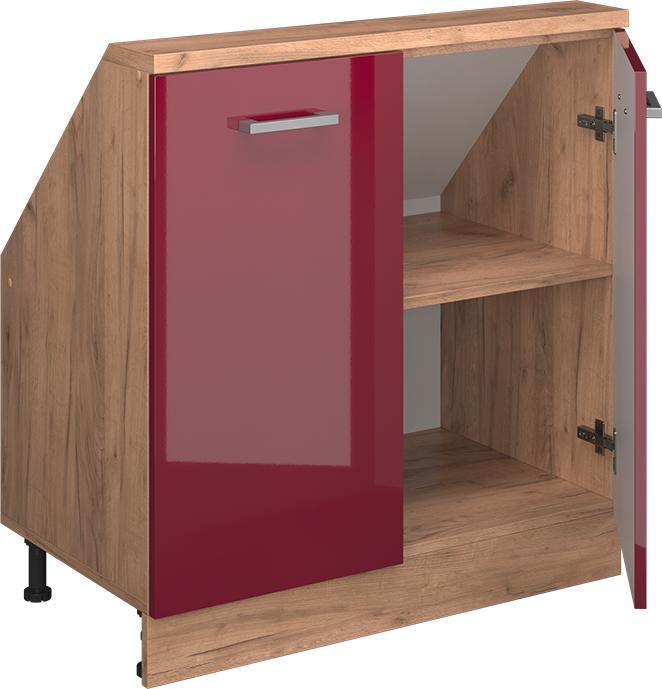 Actual product image Vicco Küchenschrank für Dachschrägen R-Line (80 x 46 x 81.60 cm)
