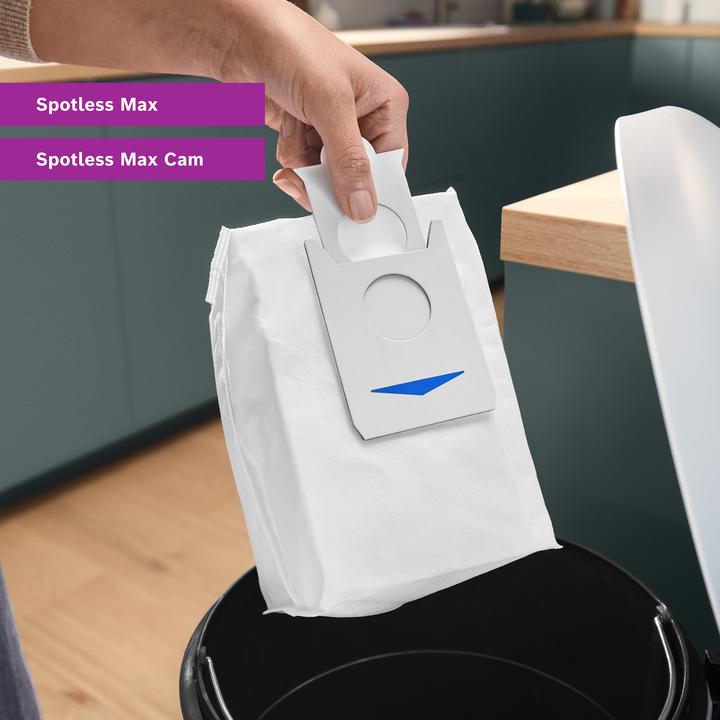 Produktbild Bosch Hausgeräte Antibakterieller Staubbeutel, Spotless, BHZRDBAB (3x)