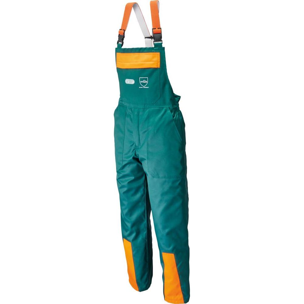 Würth Modyf, Arbeitshose, Schnittschutz Latzhose grün (62)