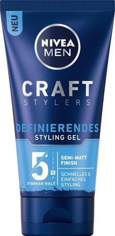 Produktbild NIVEA Men Styling Gel Craft Stylers 150ml (Haargel, 150 ml)