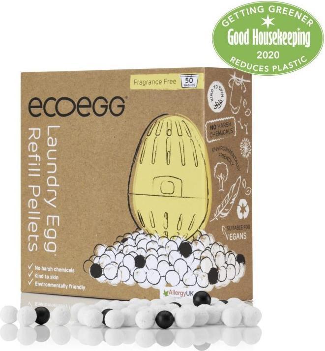 Image du produit Ecoegg Waschei Refill Fragrance Free (50 Cycles de lavage, Perles à linge)