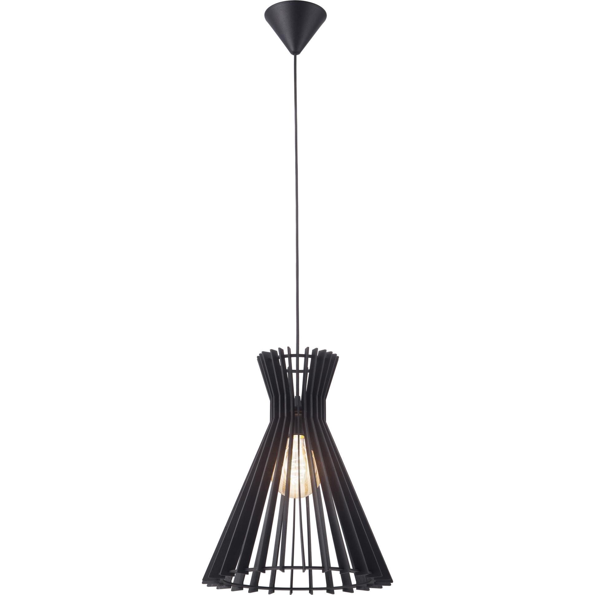 Nordlux, Pendelleuchte, Groa 35, Pendelleuchte, Schwarz (E27)