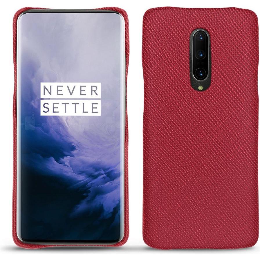 Thumbnail - Noreve Lederschutzhülle (OnePlus 7 Pro), Smartphone Hülle, Rot