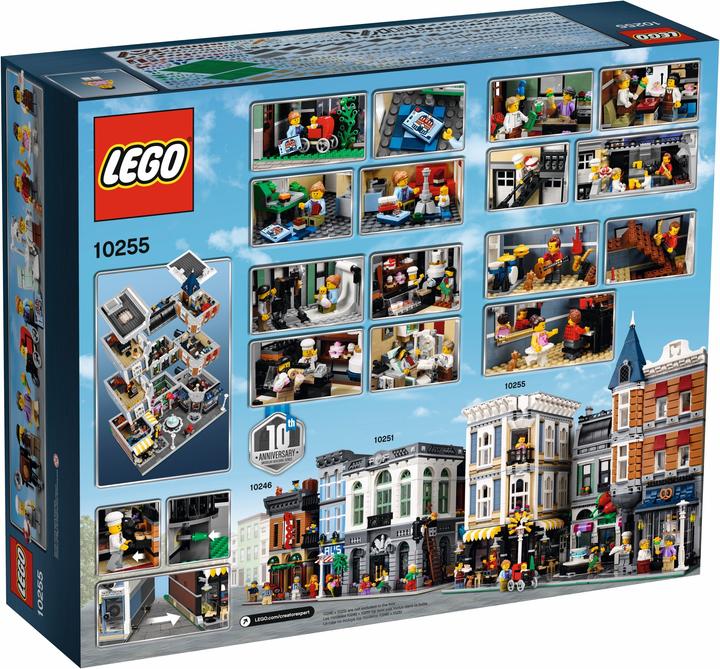 Image du produit LEGO La place de l’assemblée (10255, LEGO difficiles à trouver, LEGO Creator Expert)