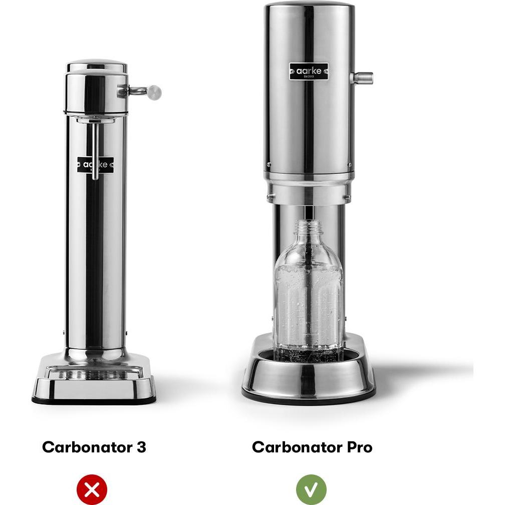 Thumbnail - Aarke Wasserflasche für Carbonator Pro, Wassersprudler Zubehör, Transparent