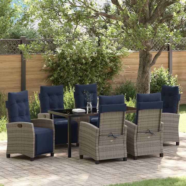 Actual product image vidaXL Garten Essgruppe (160 x 160 x 73 cm)