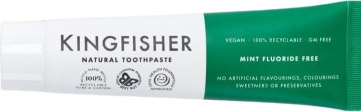 Immagine prodotto Kingfisher Dentifricio Menta senza Fluoro (100 ml)