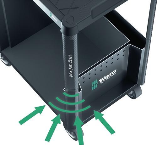 Actual product image Wera 9700 Tool Rebel Roller Cabinet 1 (78 x)