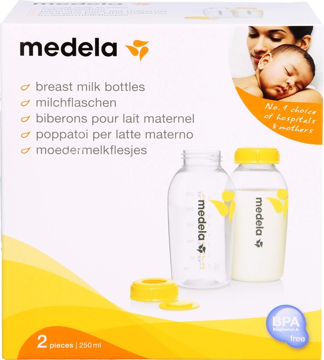 Actual product image Medela Bottle of milk (250 ml)