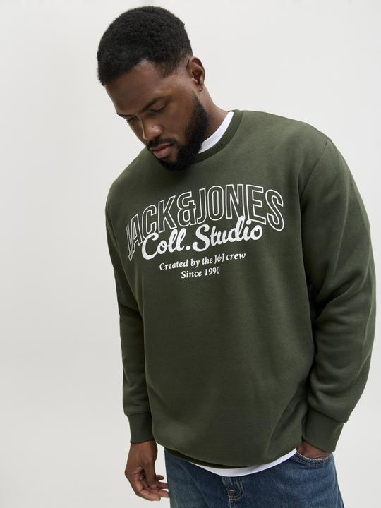 Produktbild Jack & Jones Plus Size 2er-pack Sweatshirt Sweatshirt