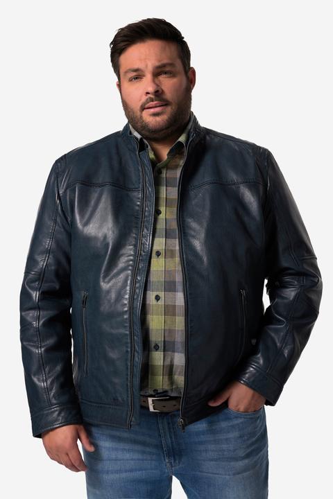 Produktbild Men+ Lederjacke, Leder, Lammnappa, Stehkragen, bis 7XL (3XL)