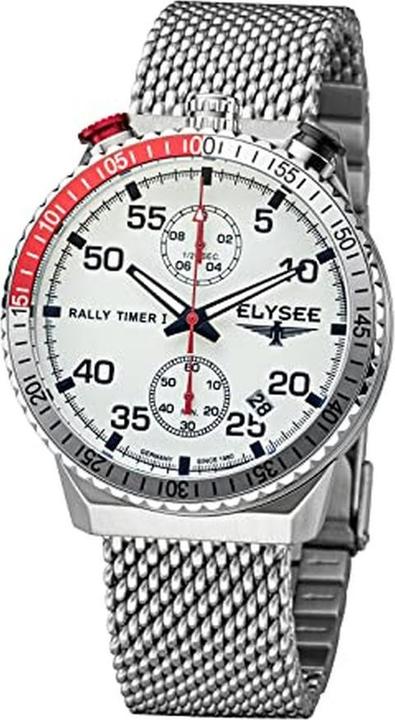 Elysee Rally Timer I Chronograph with Quartz Movement (Chronograph, 44 mm)