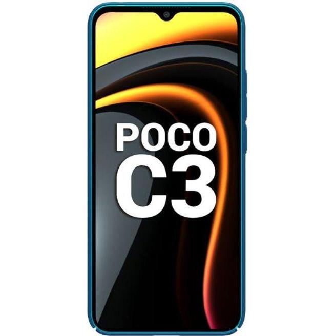 Thumbnail - Nillkin Super Frosted Shield Series (Xiaomi Poco C3), Smartphone Hülle, Blau