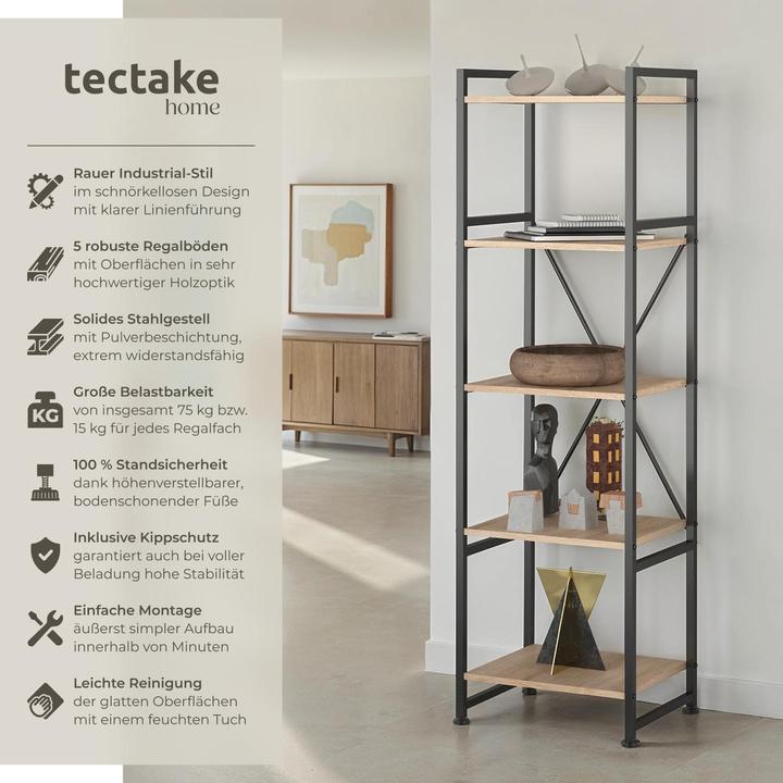Immagine prodotto tectake Manchester (47.50 x 47.50 x 151.50 cm)