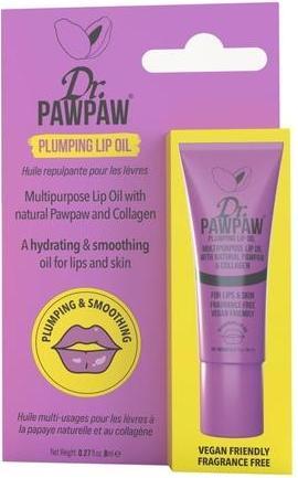 Image du produit Dr. PawPaw PAWPAW Plumping Lip Oil with Natural Pawpaw for Visibly Plumped, Glossy, Irresistible Lips 8ml (8 ml)