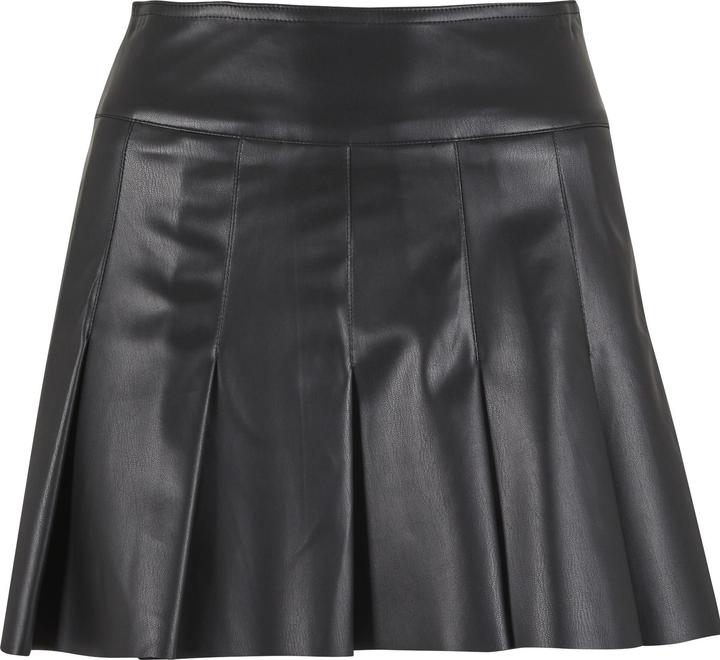 Produktbild Urban Classics Plissierter Rock aus Kunstleder für Damen (XL)