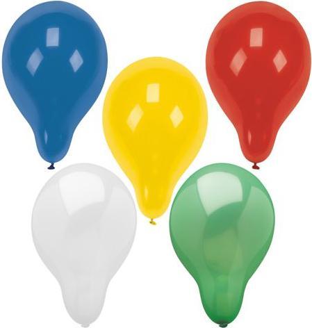 Produktbild Papstar Luftballonsfarbig sortiert (8x)