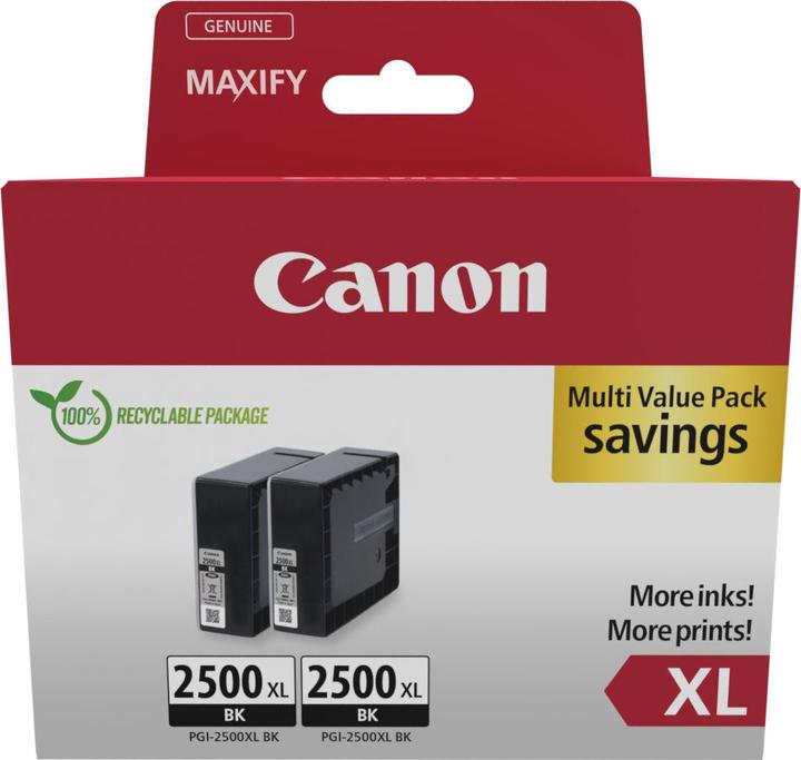 Actual product image Canon PGI-2500XL Multipack (M, C, Y, FC)