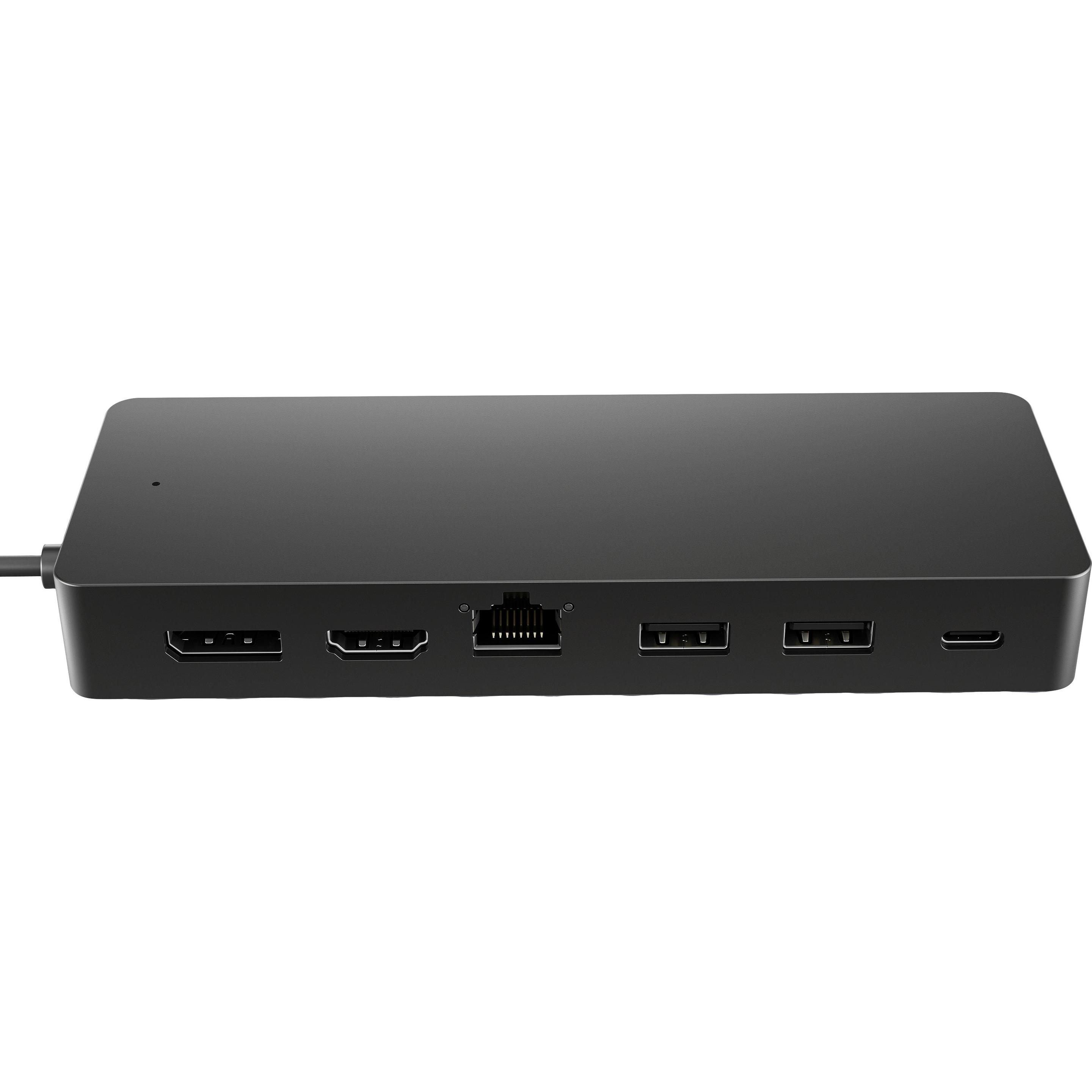 HP Universal Usb-C Multiport Hub (USB-C), Dockingstation + USB Hub, Schwarz