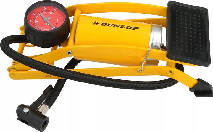 Actual product image Dunlop Foot pump pressure gauge