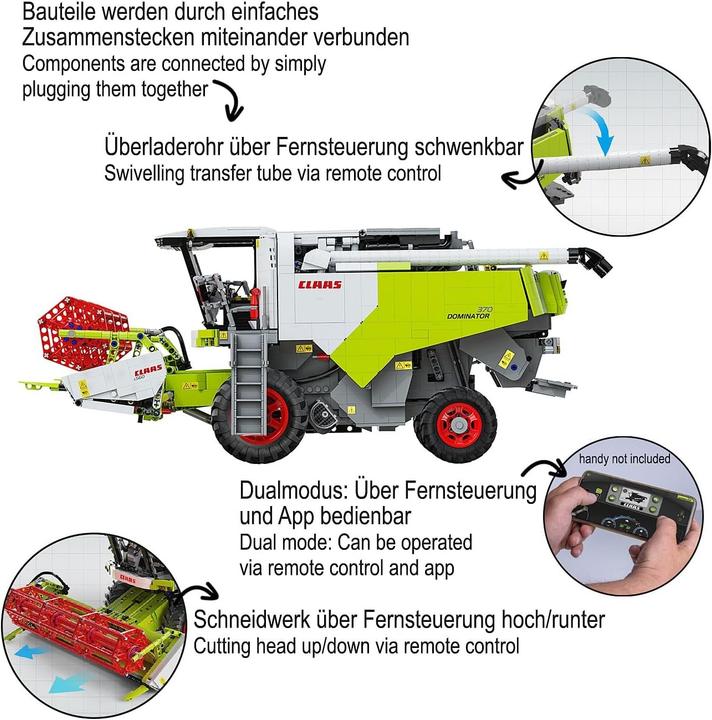 Image du produit Cada Claas Dominator 370 (Kit)