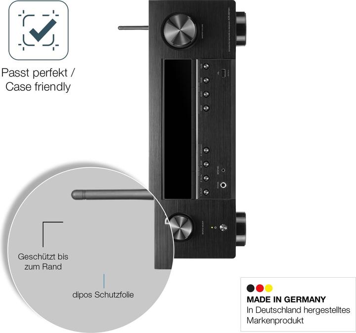 Actual product image Dipos Anti-Shock Screen Protector Matte