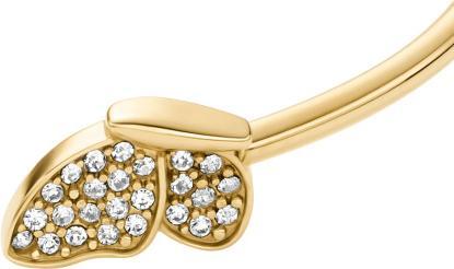 Produktbild Fossil Sutton Armreife Pave Butterfly (18 cm, Vergoldeter Edelstahl)