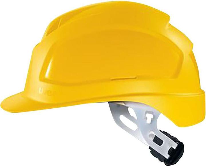 Actual product image Uvex Safety pheos E-WR unventilated safety helmet for electricians - head protection yellow (52 - 61 cm)