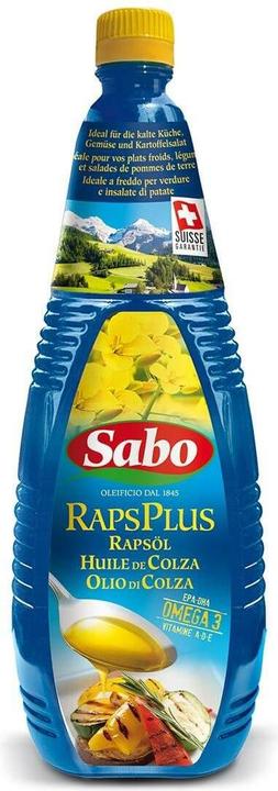Sabo Huile de colza Rapsplus Suisse Garantie 1 l