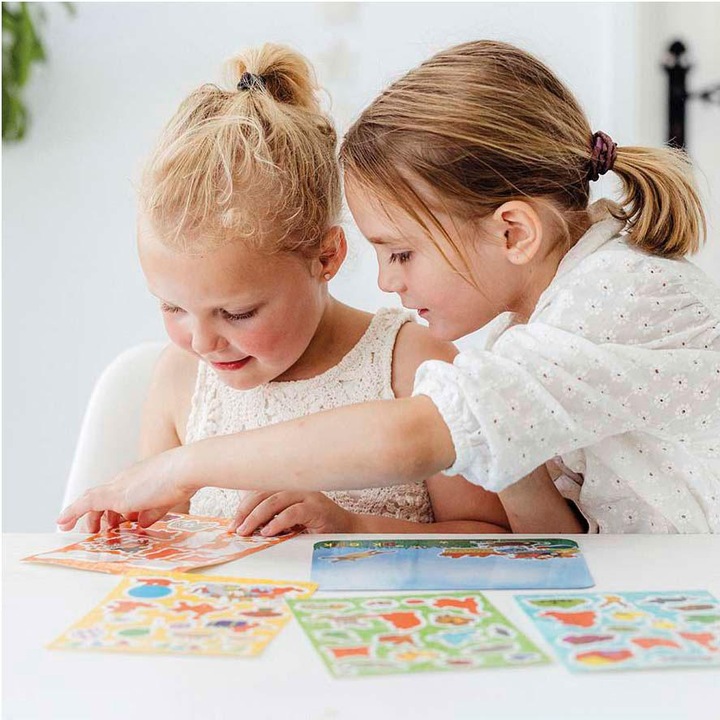 Productafbeelding Bambolino Toys Dikkie Dik Fensteraufkleber, 45 Stück.