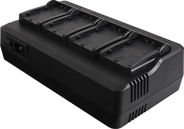 Actual product image Berenstargh 4-f??h L?d?g?rät für Panasonic VW-VBD29 VW-VBD58 VW-VBD78 AJ-PX298MC HDC-MDH2GK AJ-HPX27 (Camera battery charger)