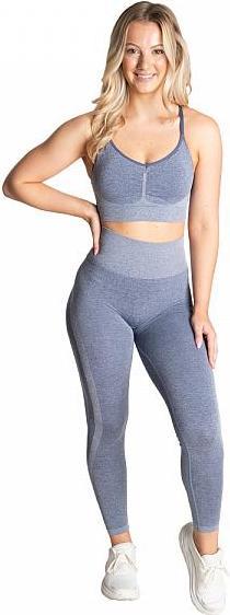Actual product image Better Bodies Rockaway Leggings V2 - LIght Blue Melange (XS)