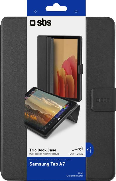 Produktbild SBS Schutzhülle in Buchform für Samsung Galaxy Tab A7 schwarz (Samsung Galaxy Tab A7)