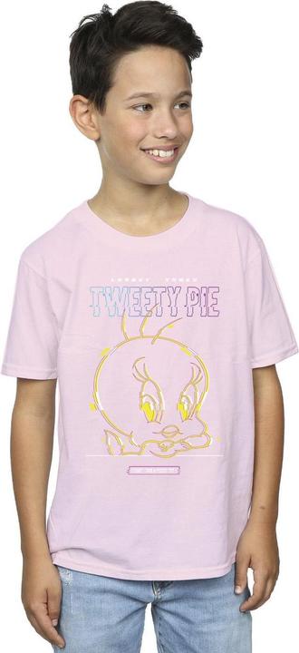 Actual product image Looney Tunes Boys Tweety Glitch T-Shirt (128)