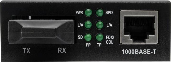 Produktbild Eaton Gigabit Multimode Fiber to Ethernet Media Converter 10/100/1000 SC International Pow