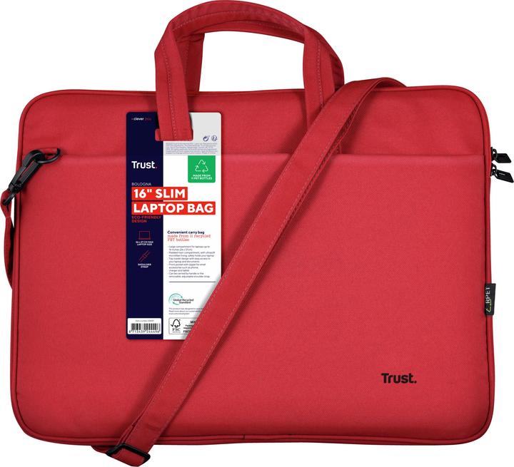 Image du produit Trust Sacoche pour ordinateur portable Bologna Eco 16 (16", Universel)