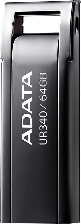 Actual product image Adata USB 64GB UR340 bk 3.2 Interface USB 3.2 Gen 1 (64 GB, USB-A)