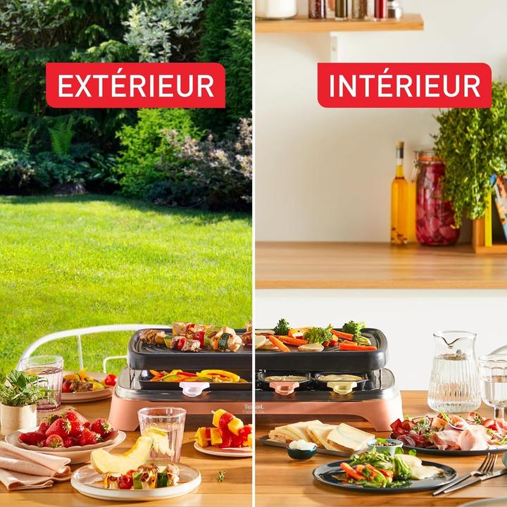 Image du produit Tefal Appareil de cuisson pour 8 personnes, usage intérieur et extérieur, avec pannes XL et accessoires