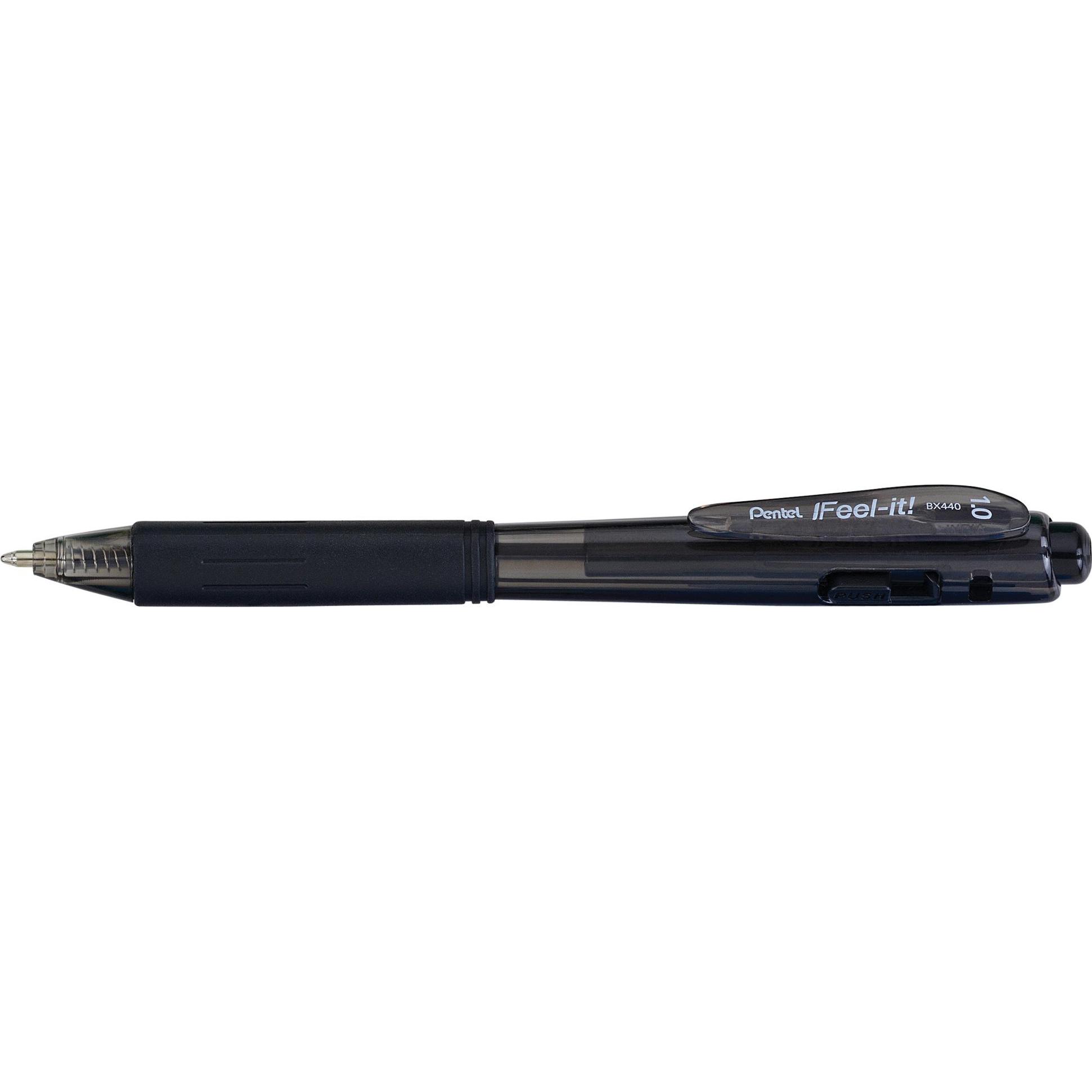 Pentel, Schreibstifte, Kugelschreiber Feel-it! schwarz Strichstärke: 0,5 mm (1 x)