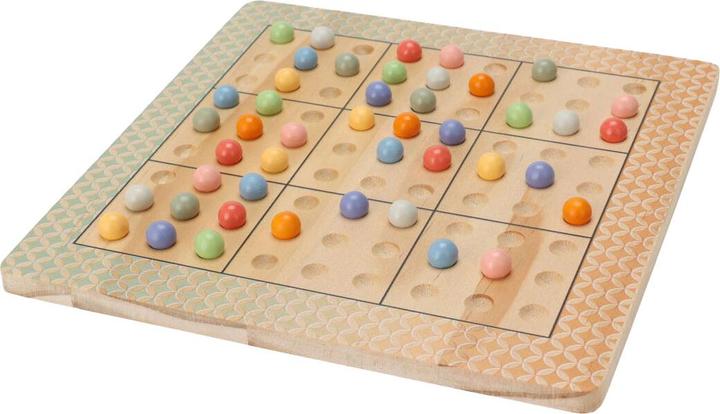 Wooden board game Sudoku