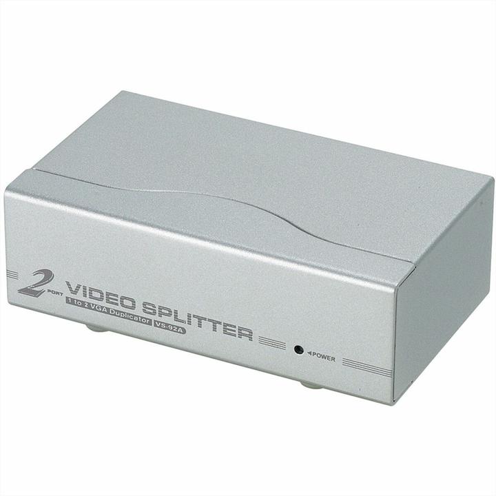 Produktbild Aten VS92A, 2 Port VGA Splitter mit Signalverstärker bis 30m